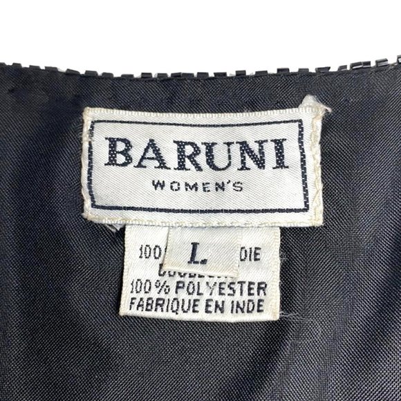 VINTAGE BARUNI Jazz Club Art Deco Sequin and Beaded Longline Evening Tun… - Picture 8 of 8